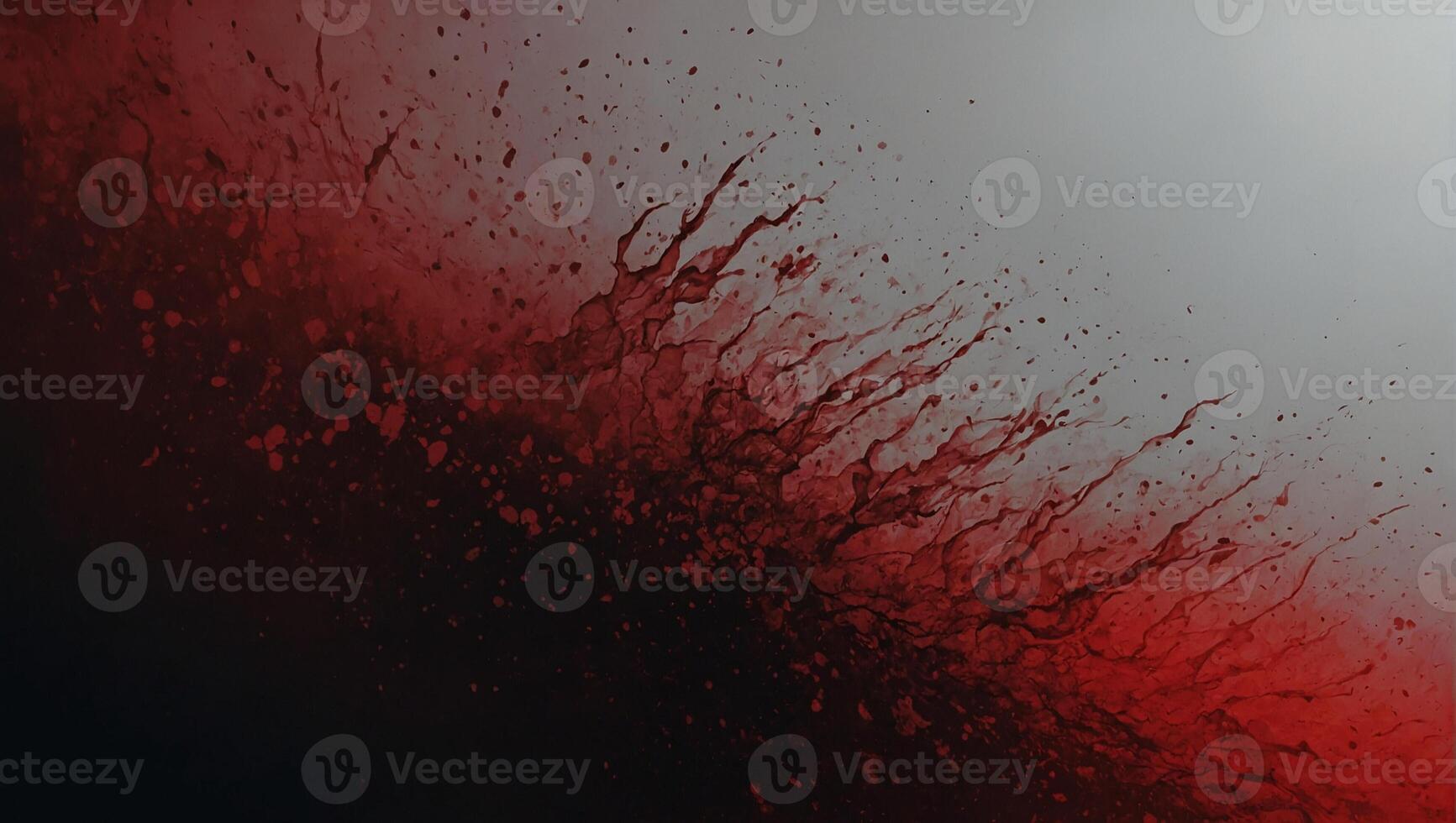 Blood splatter on a white background photo