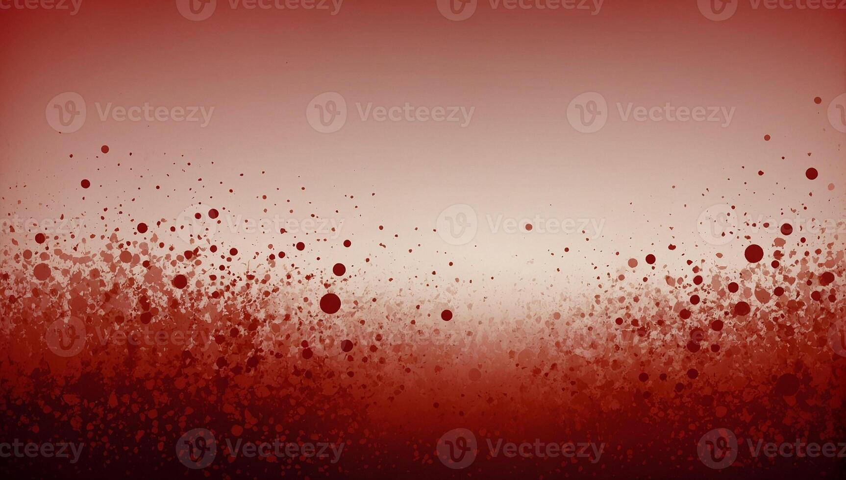 Blood splatter background with red splatters photo