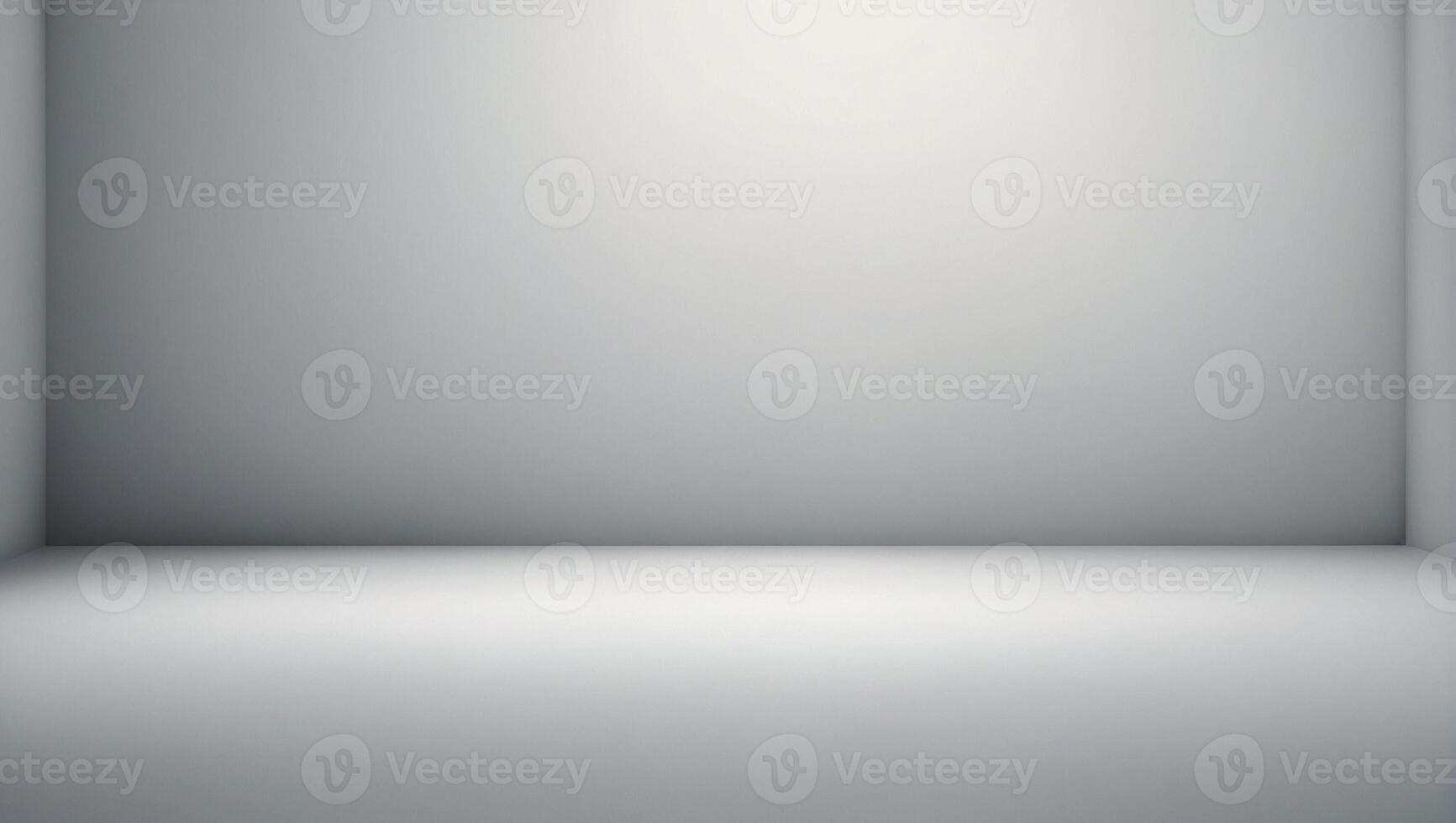 Empty room with white walls and a light photo