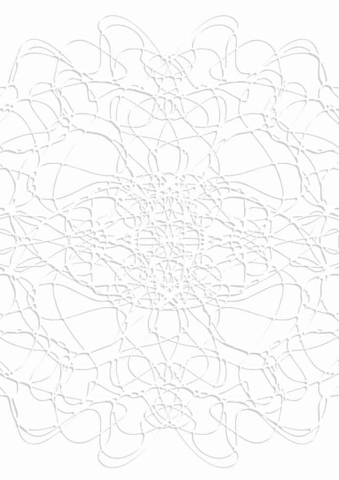 Abstract scribble lines elegant white background vector