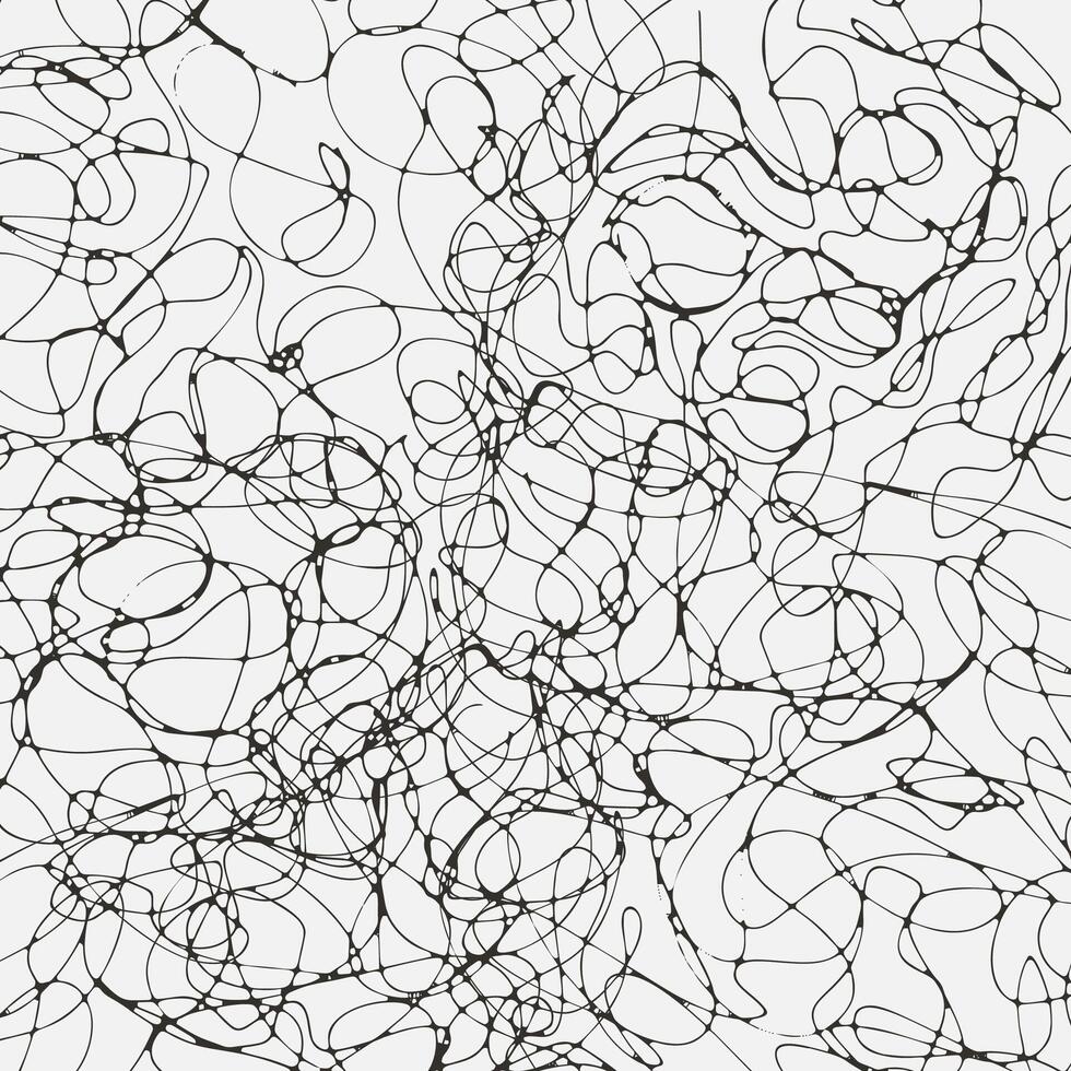 Abstract sketching scribble lines background vector