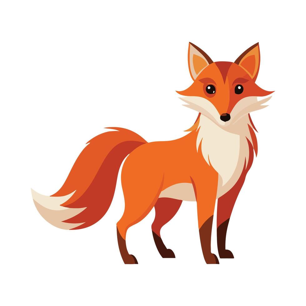 Stunning Fox Art for Designers. vector