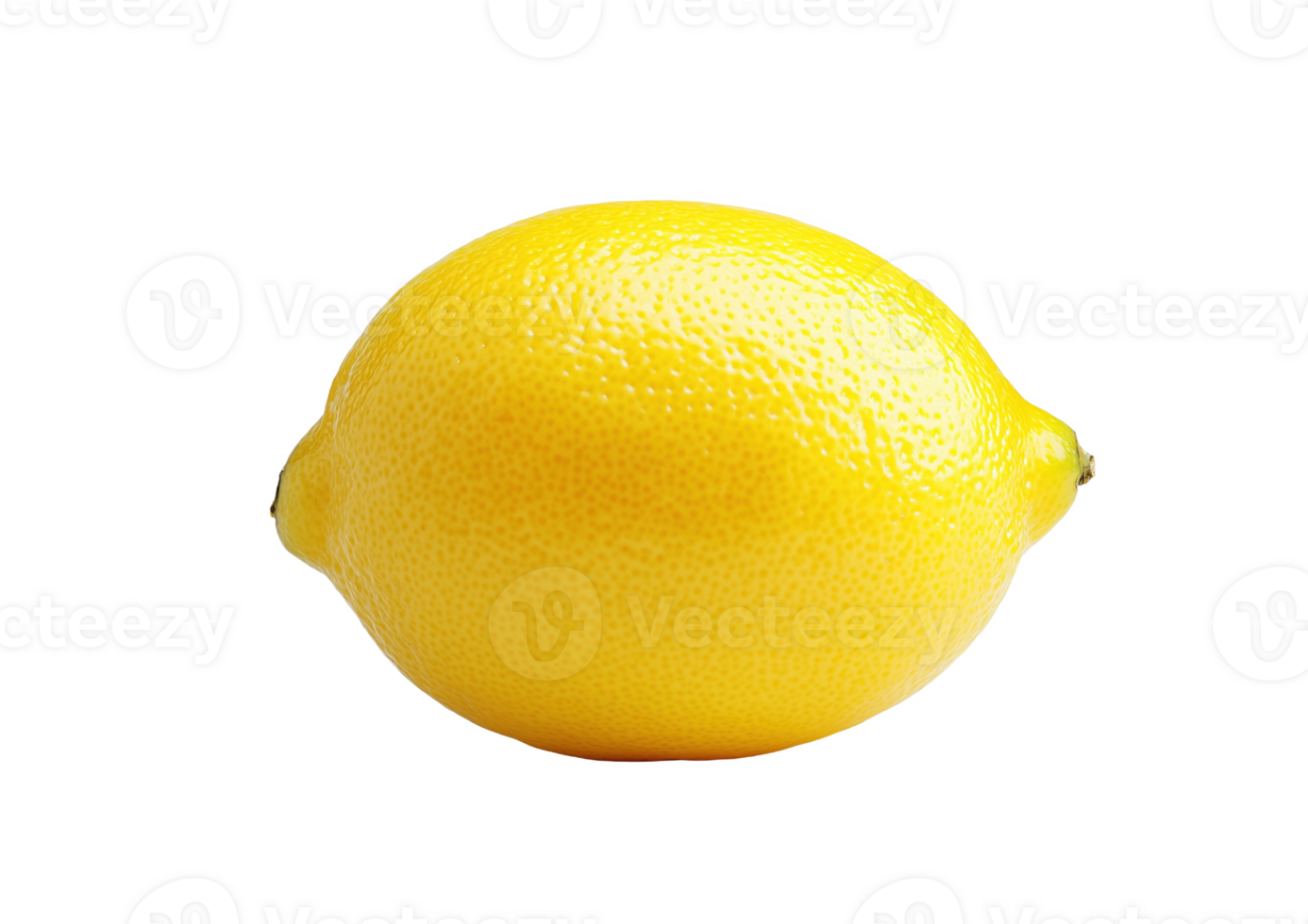 Fresh yellow lemon beautifully isolated on a crisp white background for vivid appeal png