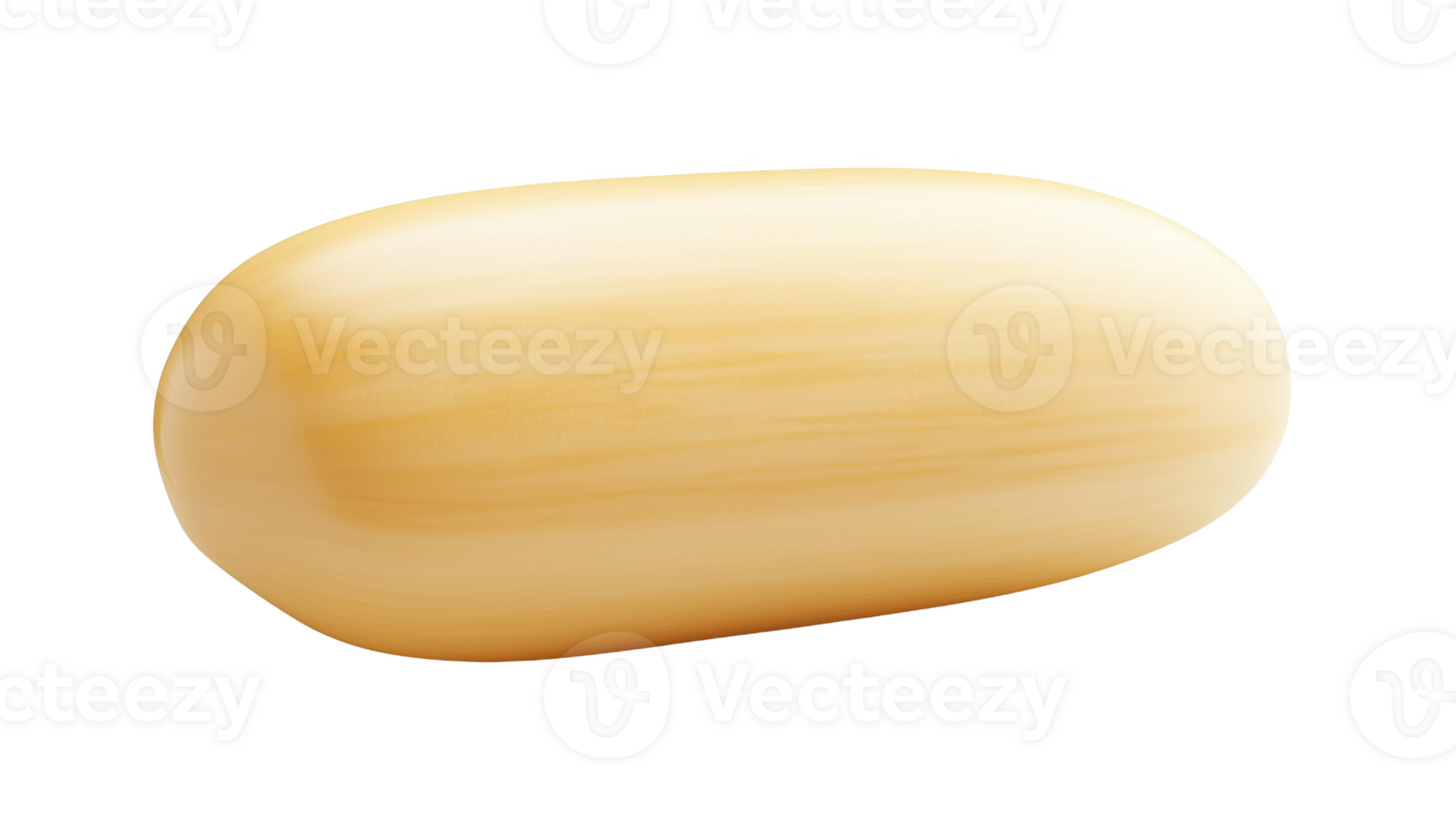 Sleek, smooth oval-shaped butte bathed in warm sunlight in an expansive desert landscape png