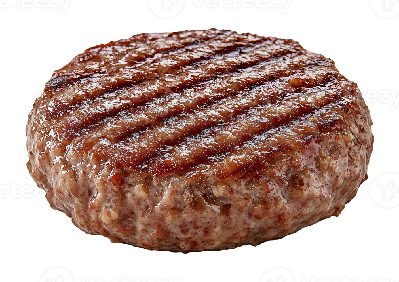 A perfectly grilled beef patty ready for a delicious burger png