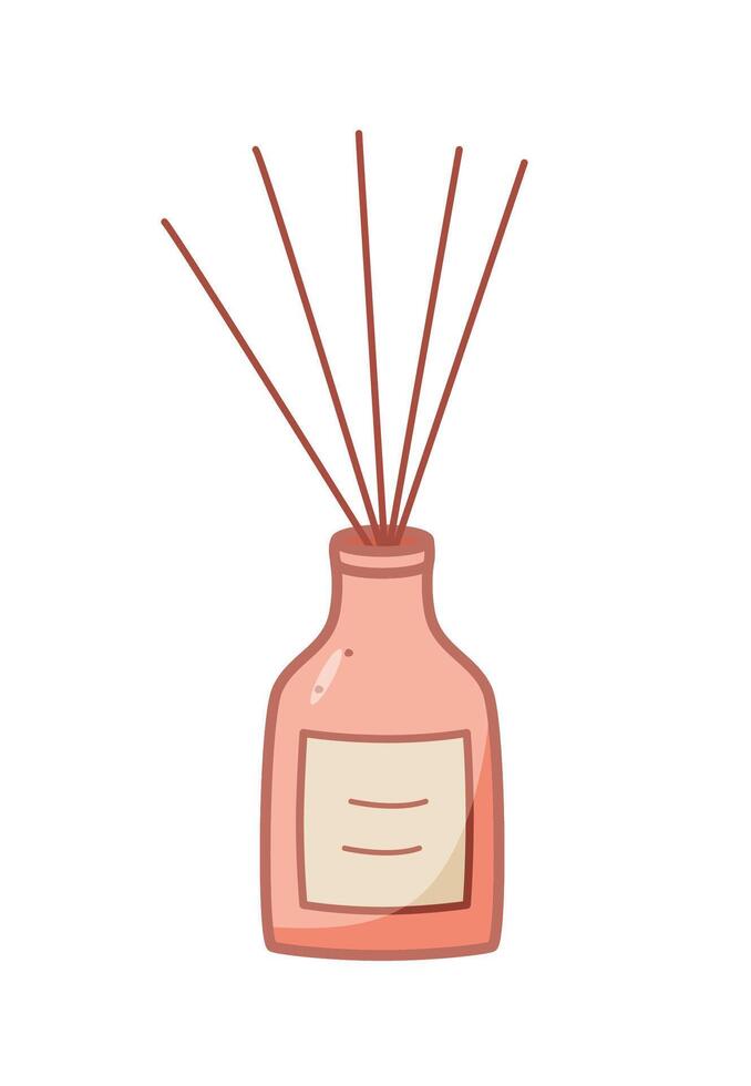 Aroma diffuser icon. doodle illustration on a white background. vector