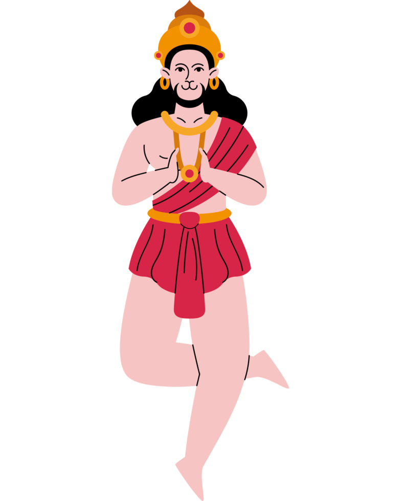 hindu god lord hanuman cartoon png