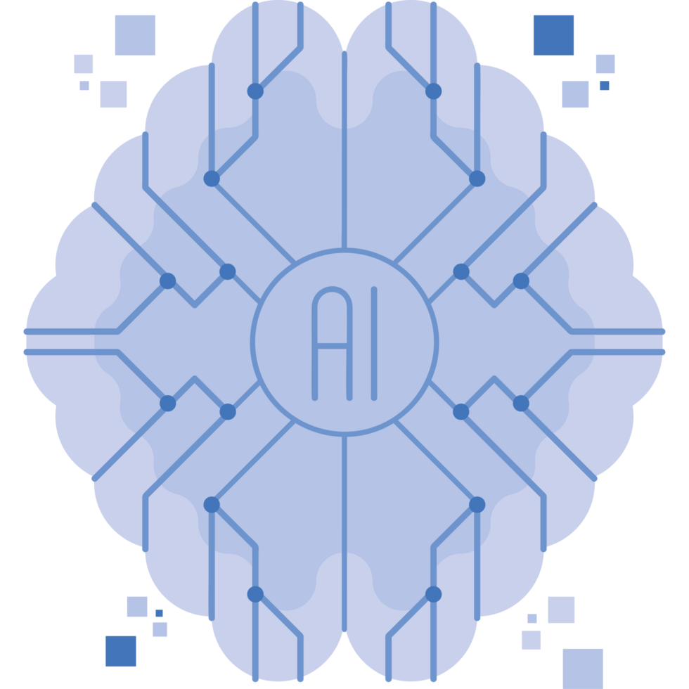 artificial intelligence brain technology png