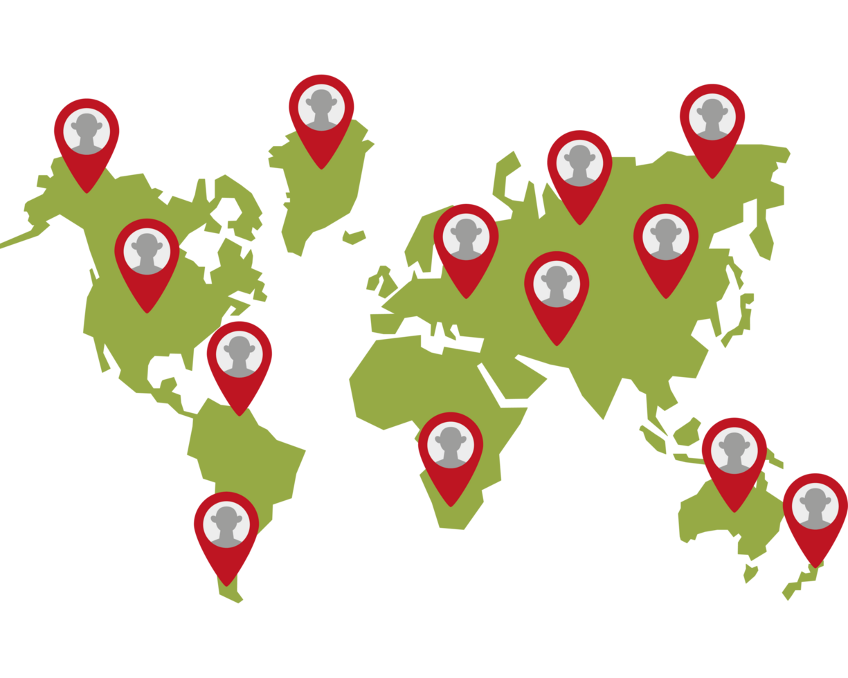 world overpopulation pointer location png