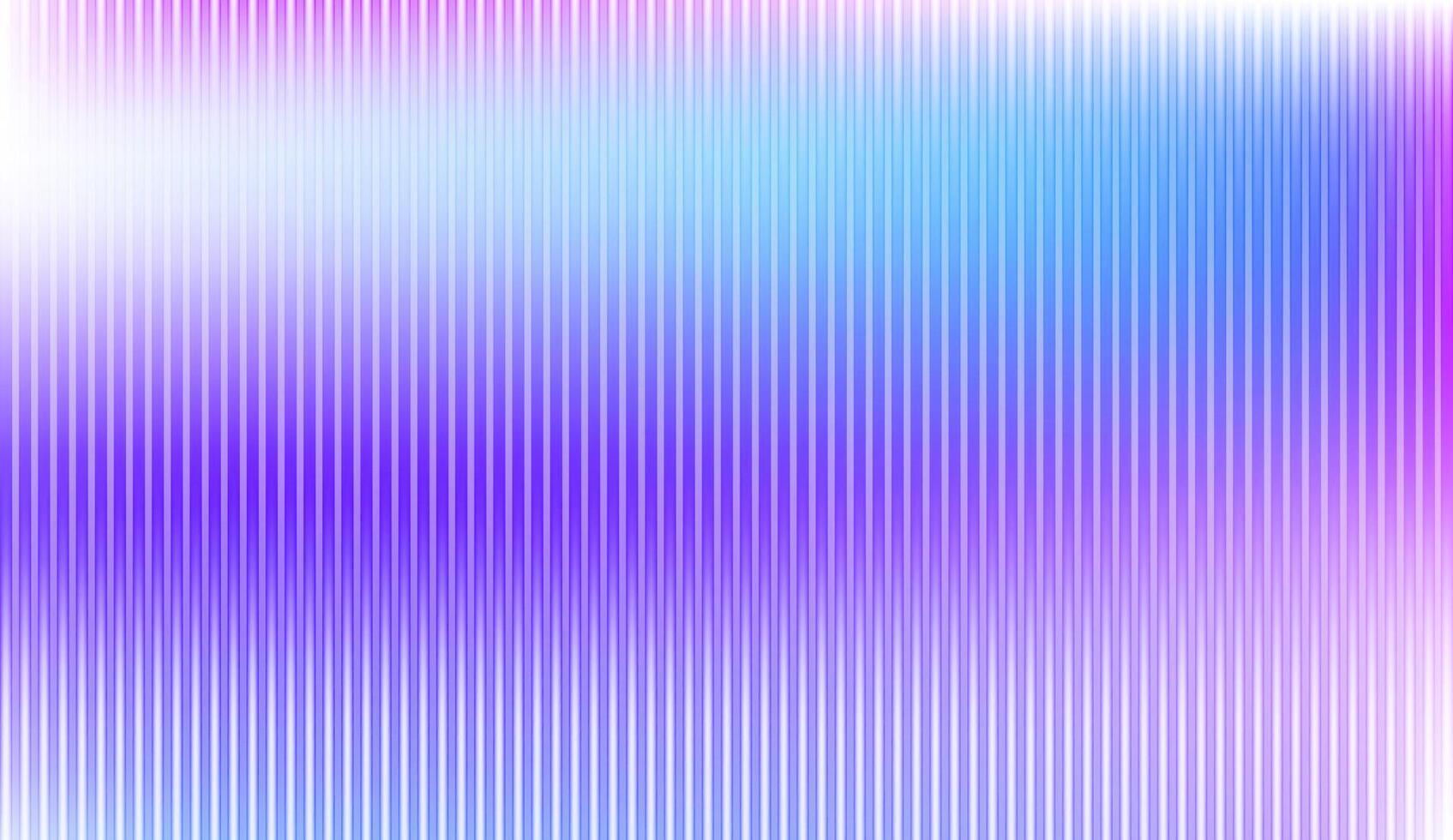 3d ribbed glass background with refraction effect with soft gradients. Reeded glass texture with blue purple pink gradient banner template with overlay effect. Abstract illustration vector