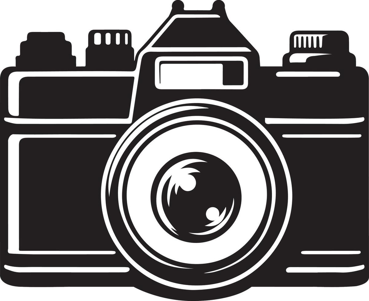 Stylish Camera illustration vector