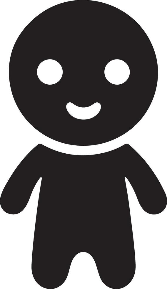 a black and white silhouette of a man vector