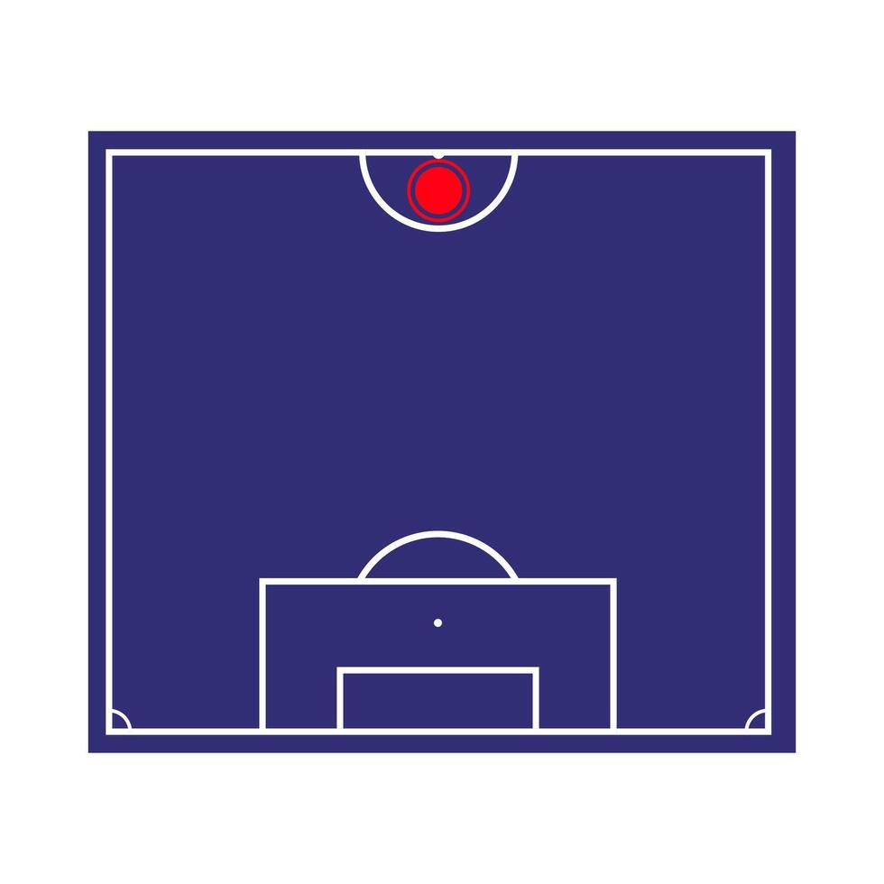 Soccer position forward, football player attack, football forward vector