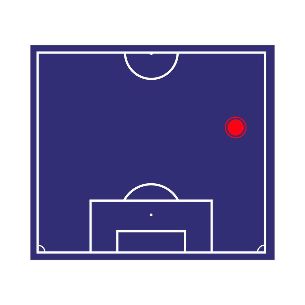 Right midfielder soccer position, football player, football sport, tactics and strategy, player field, sport team, match strategy, formation flank game vector