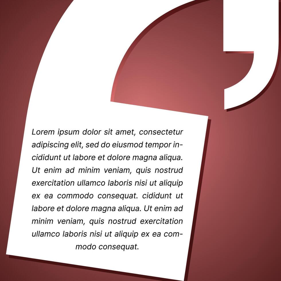 Client Testimonial Design with modern design vector