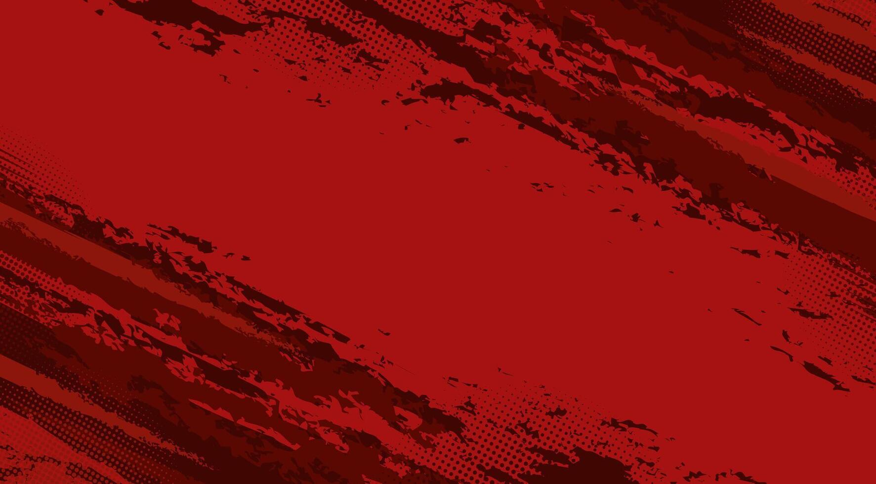 Abstract Rough Red Grunge texture design background. Dirty grunge background texture vector