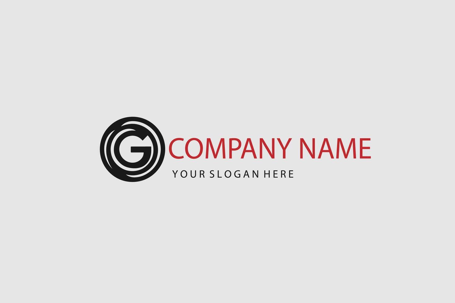 A logo design for a company name vector