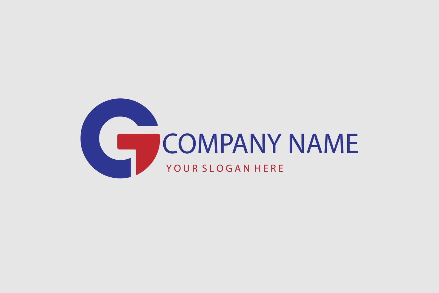 A logo design for a company name vector