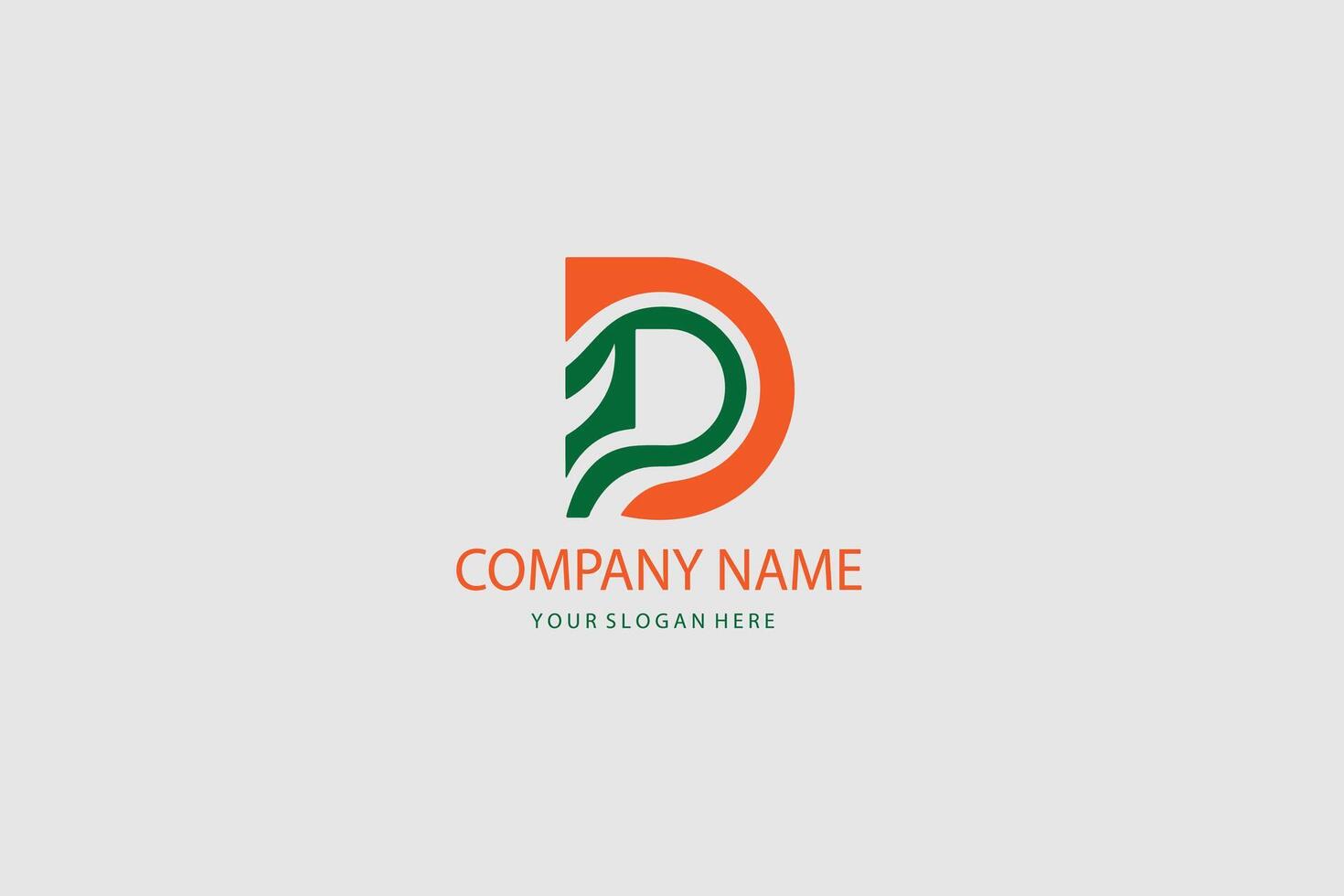 A logo design for a company name vector