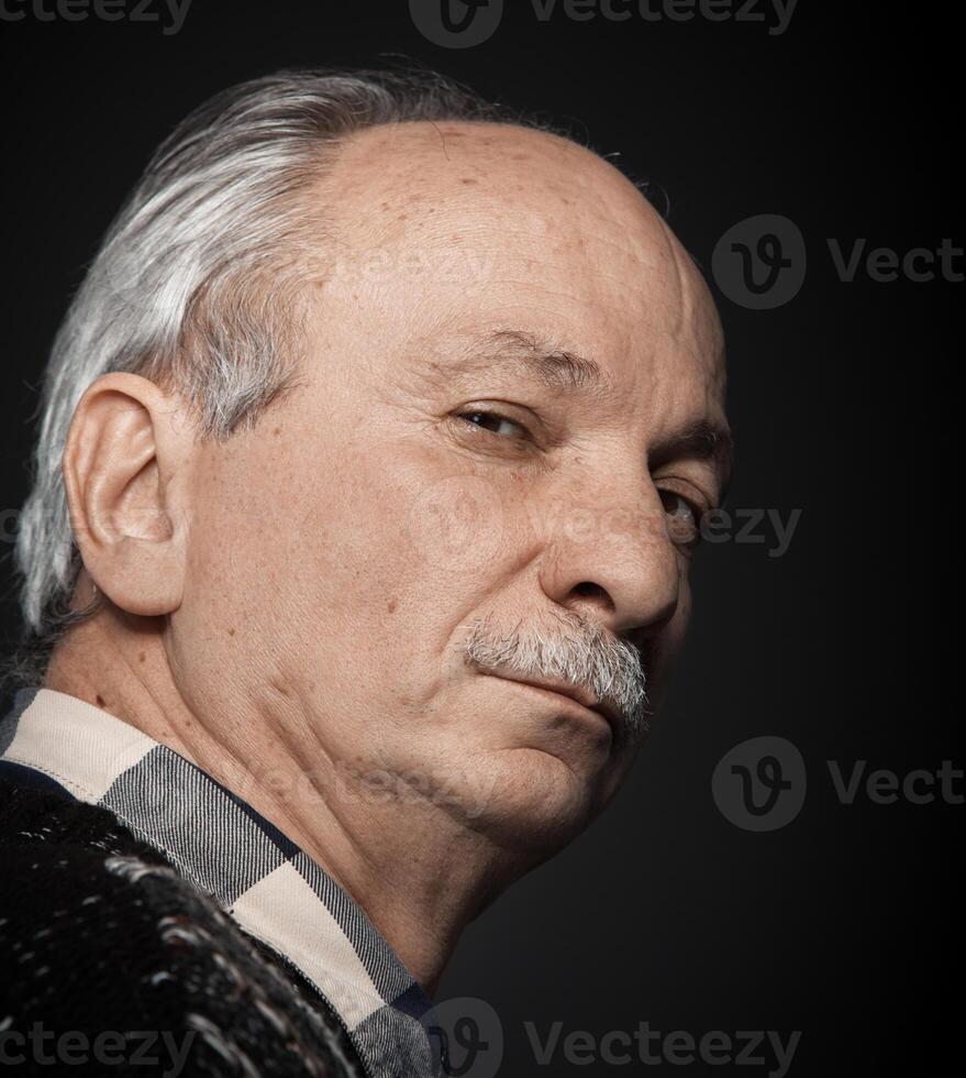 A man with a mustache photo