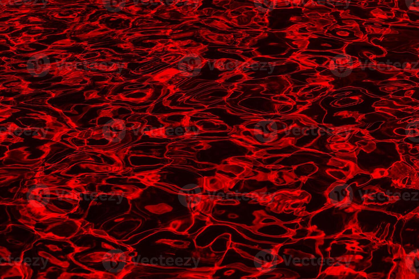A red and black background with many black and red shapes photo