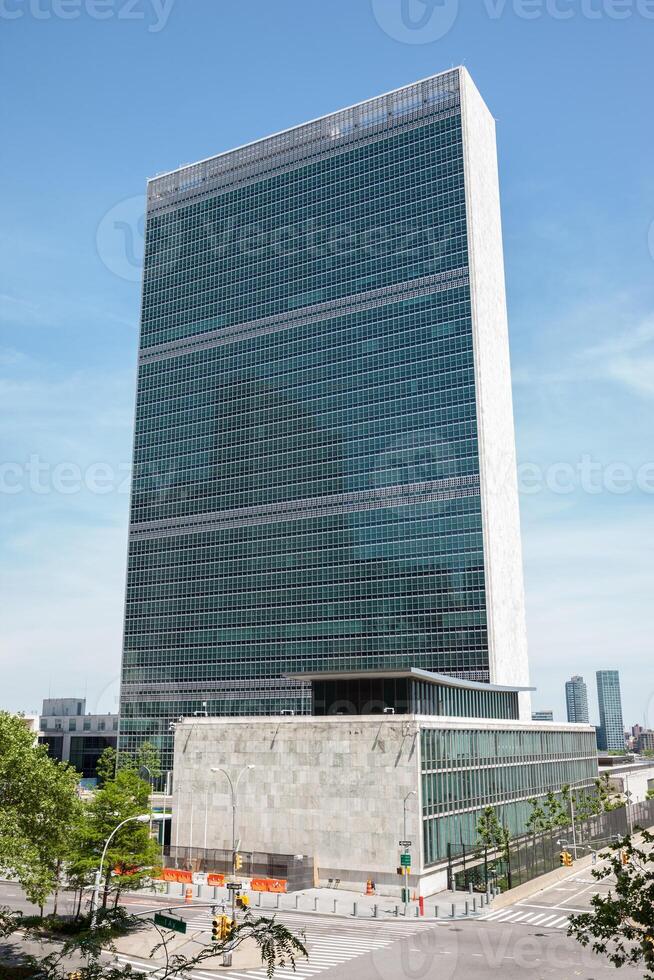 A large building with a large window photo