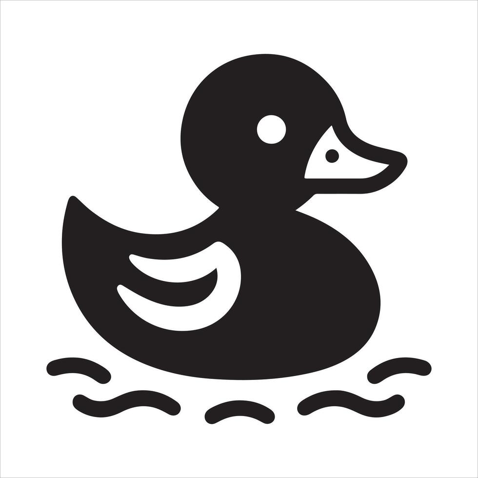 Duckling icon illustration vector