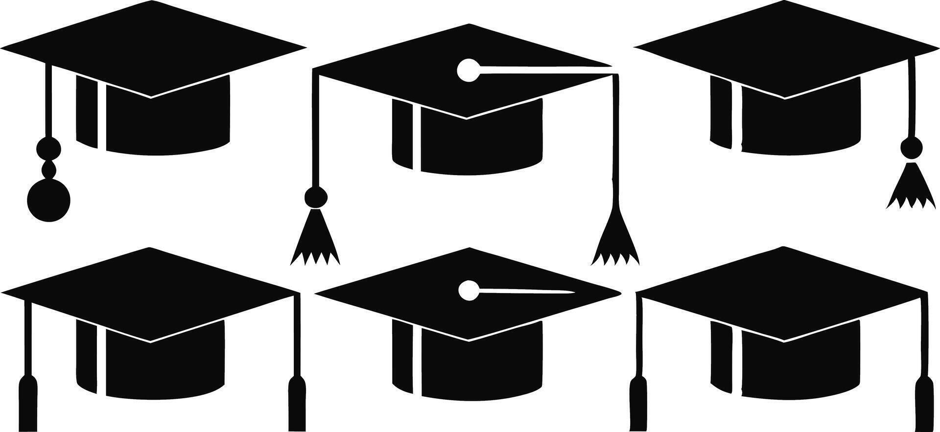 Simple Graduation Cap vector