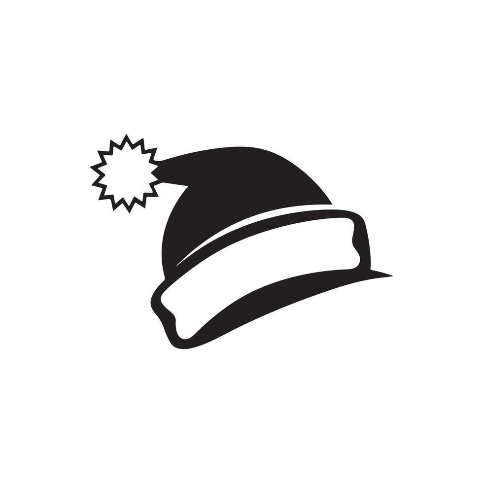 Christmas Santa hats design vector