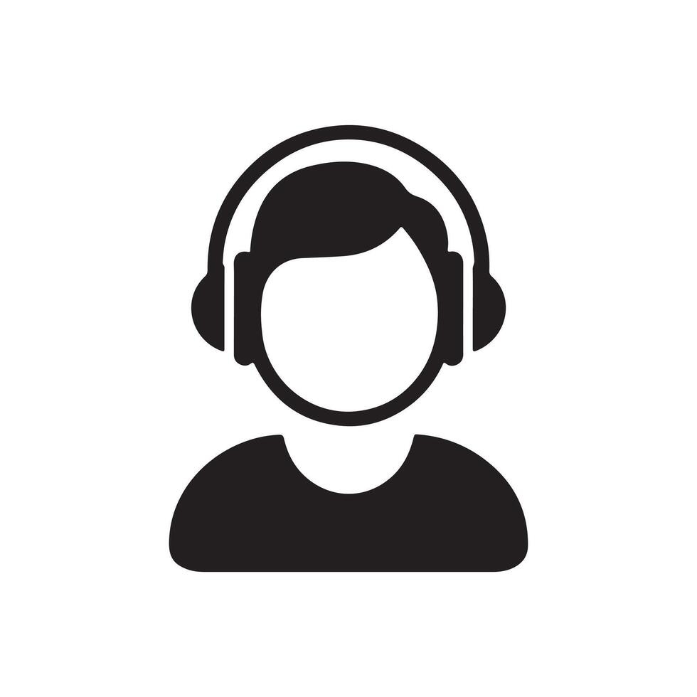nternational podcast day logo icon design silhouette arts vector