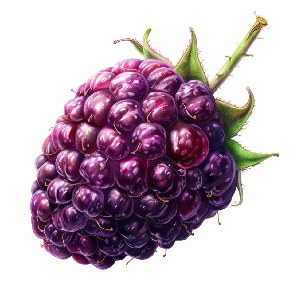 Boysenberry without leaves png