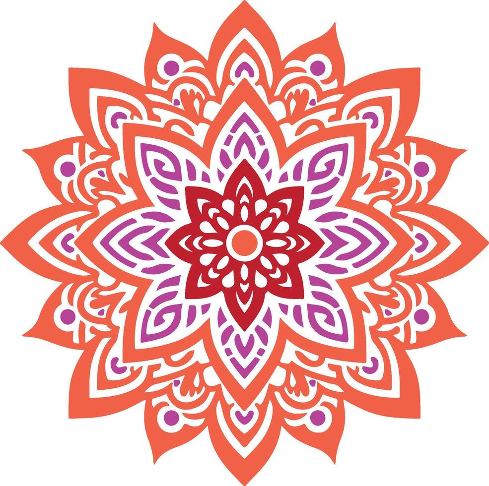 Blossom Patterns, Floral Mandalas for Mindfulness vector