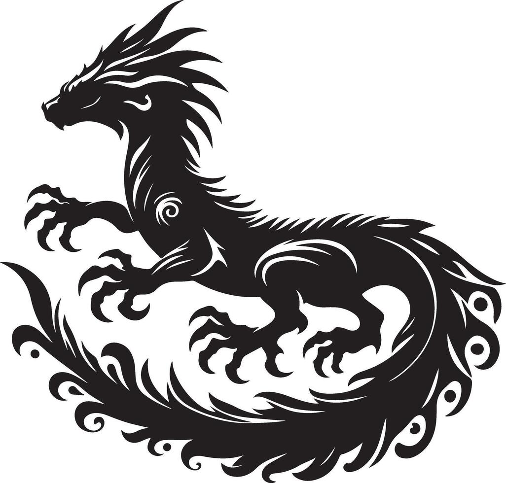 Wrath of the Blackwing A Mythic Dragon vector