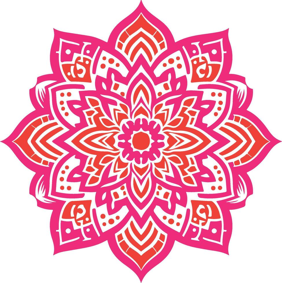Infinite Patterns, Geometric Mandalas for Relaxation vector