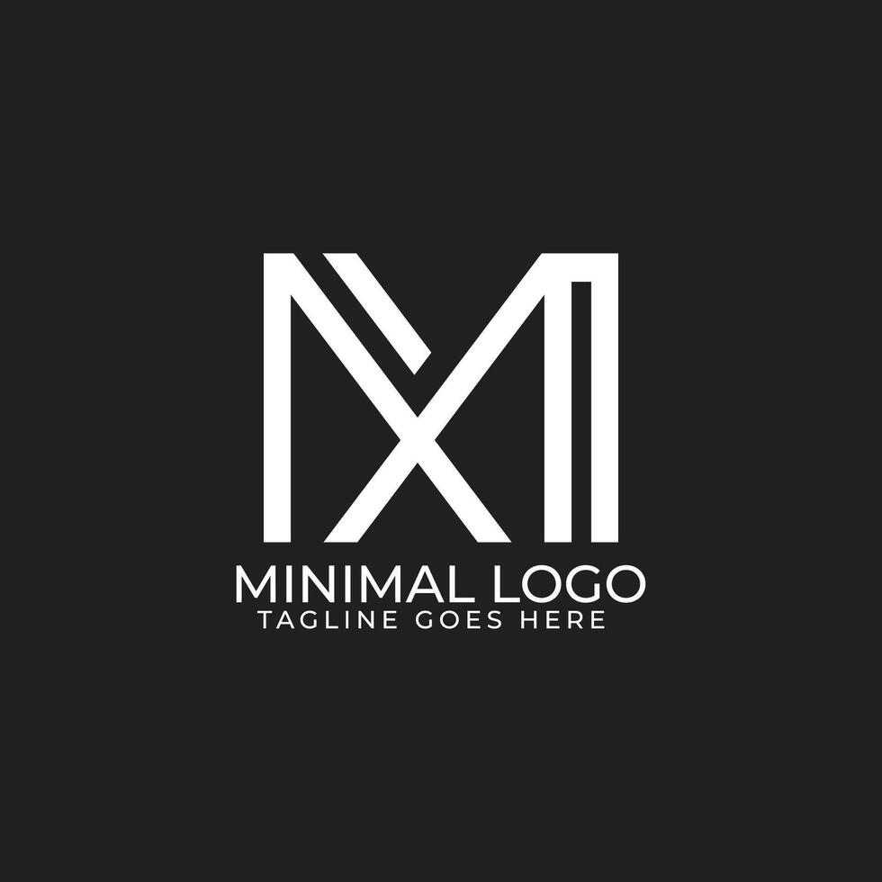 Sleek M Letter Logo Design for Modern Brands vector