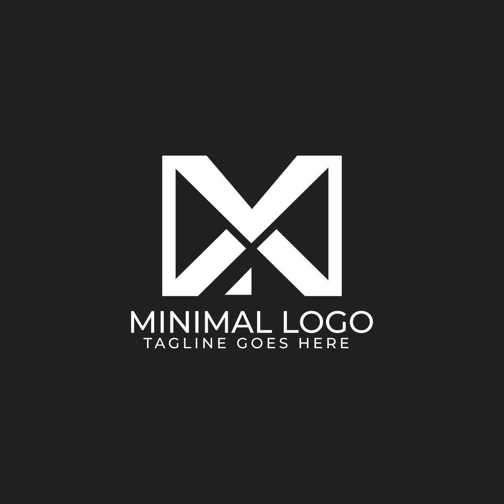 Sleek and Minimalist X Logo Design vector