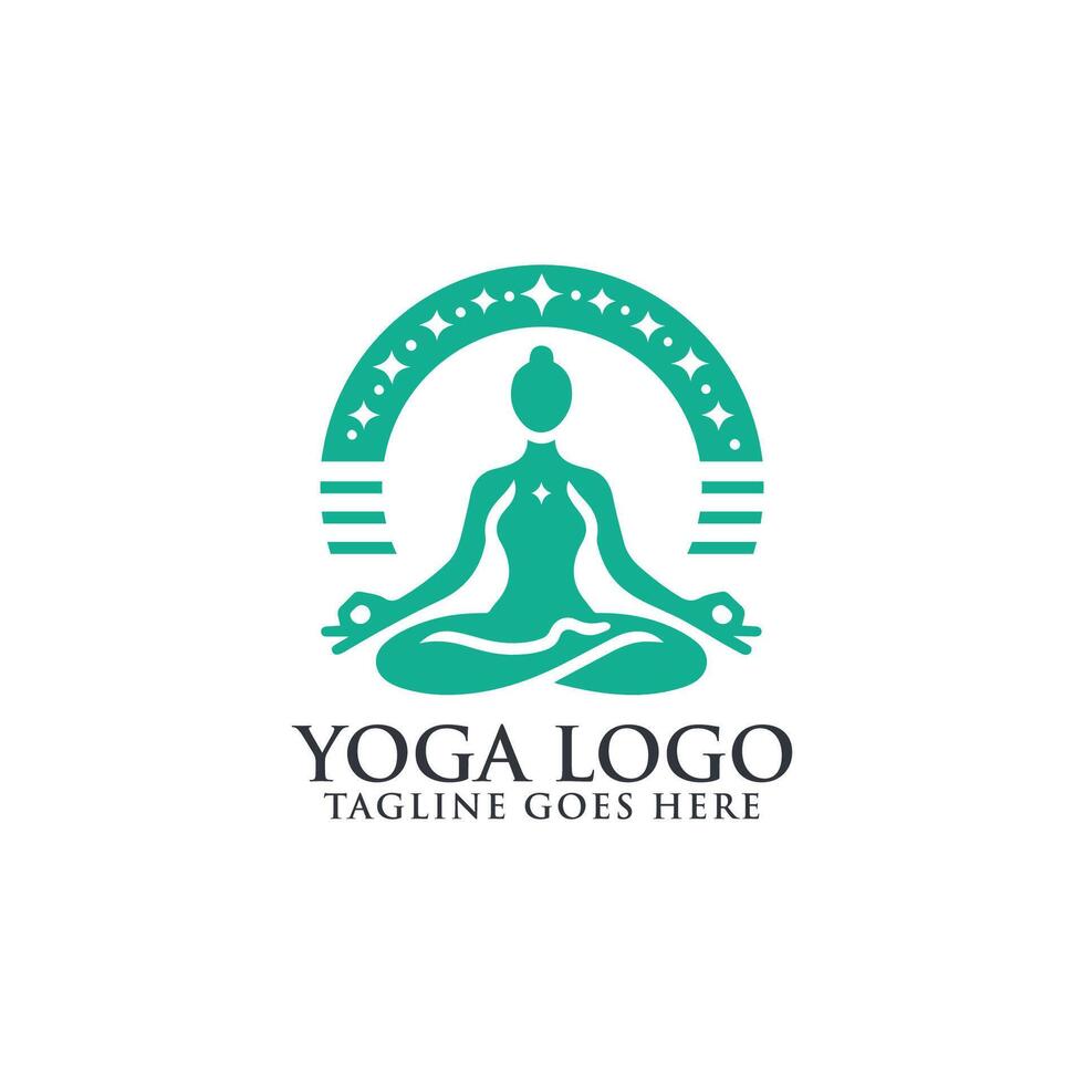 Professional Yoga Branding Logos for Entrepreneurs vector