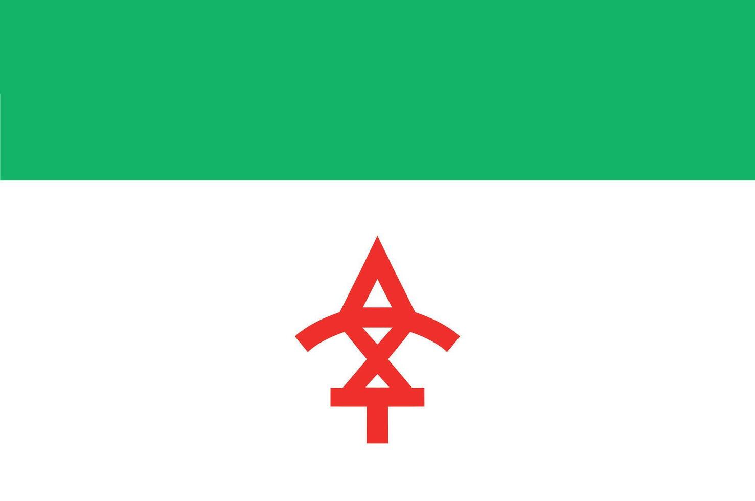 The flag of Lagodekhi Municipality vector