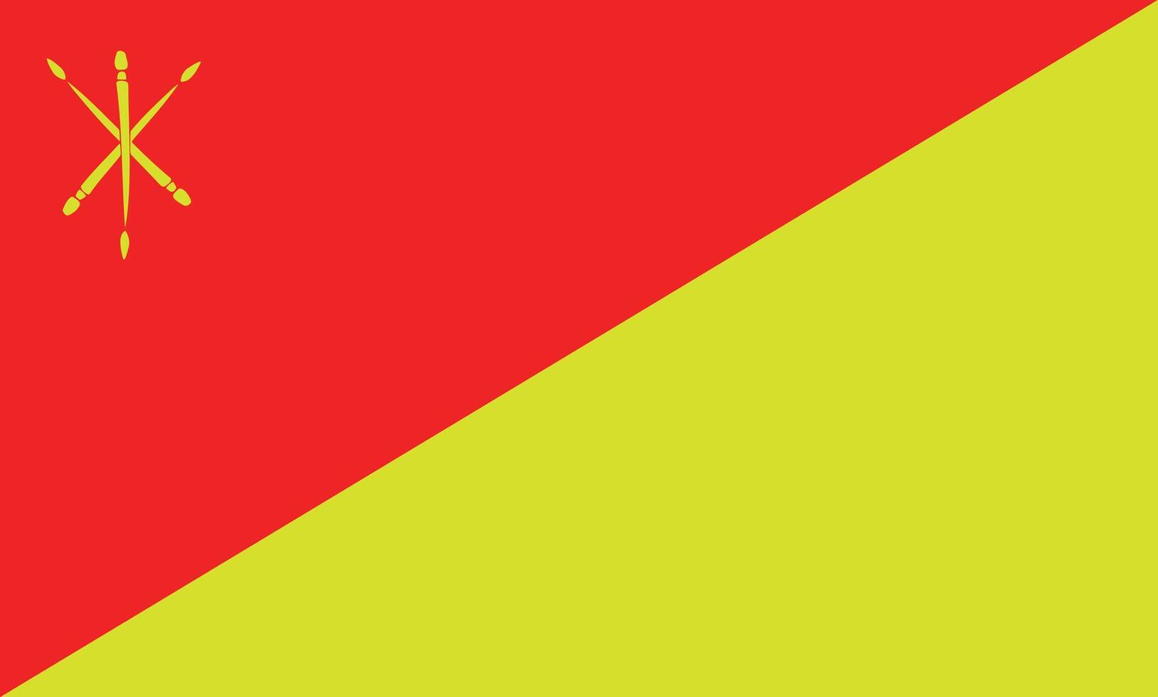 The flag of Zamostia vector