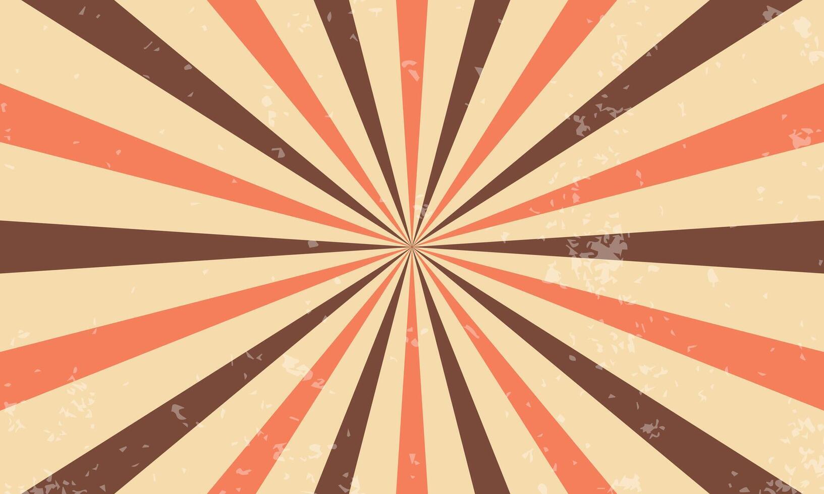 Abstract Sunburst Wallpaper in Warm Tones vector