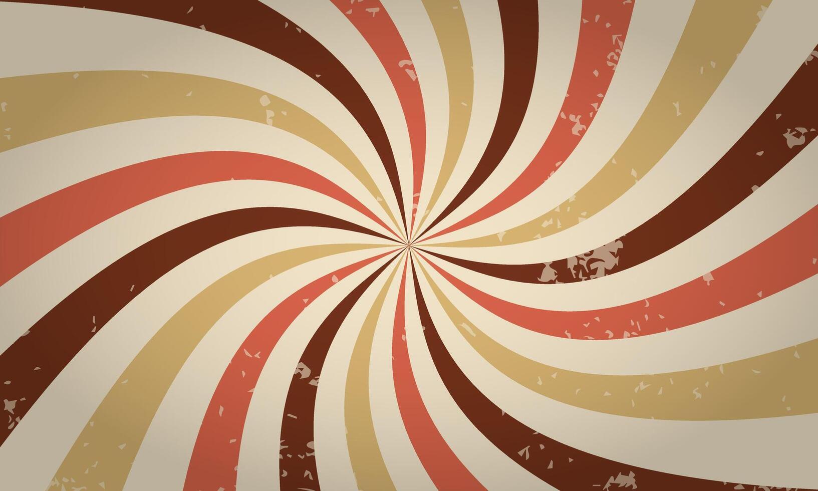 Abstract Sunburst Wallpaper in Earthy Colors vector