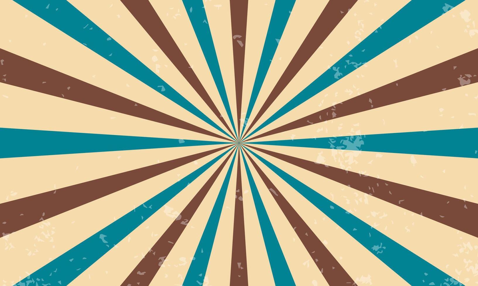 Tosca Brown Classic vintage rays sunburst retro background vector