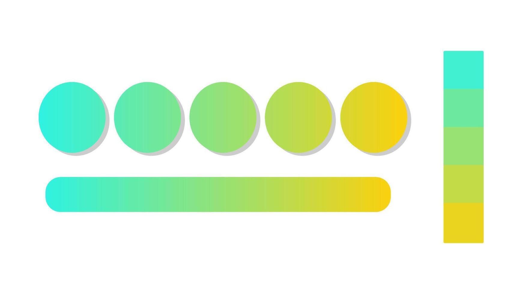 Abstract gradient background with cyan and gold color palette. Abstract illustration with gradient blur design. Blurred colored abstract background. Colorful gradient illustration vector