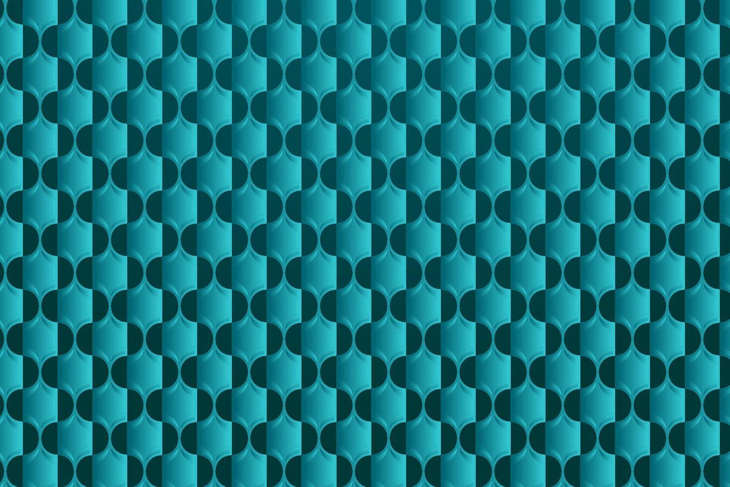 A blue background with a pattern of circles vector