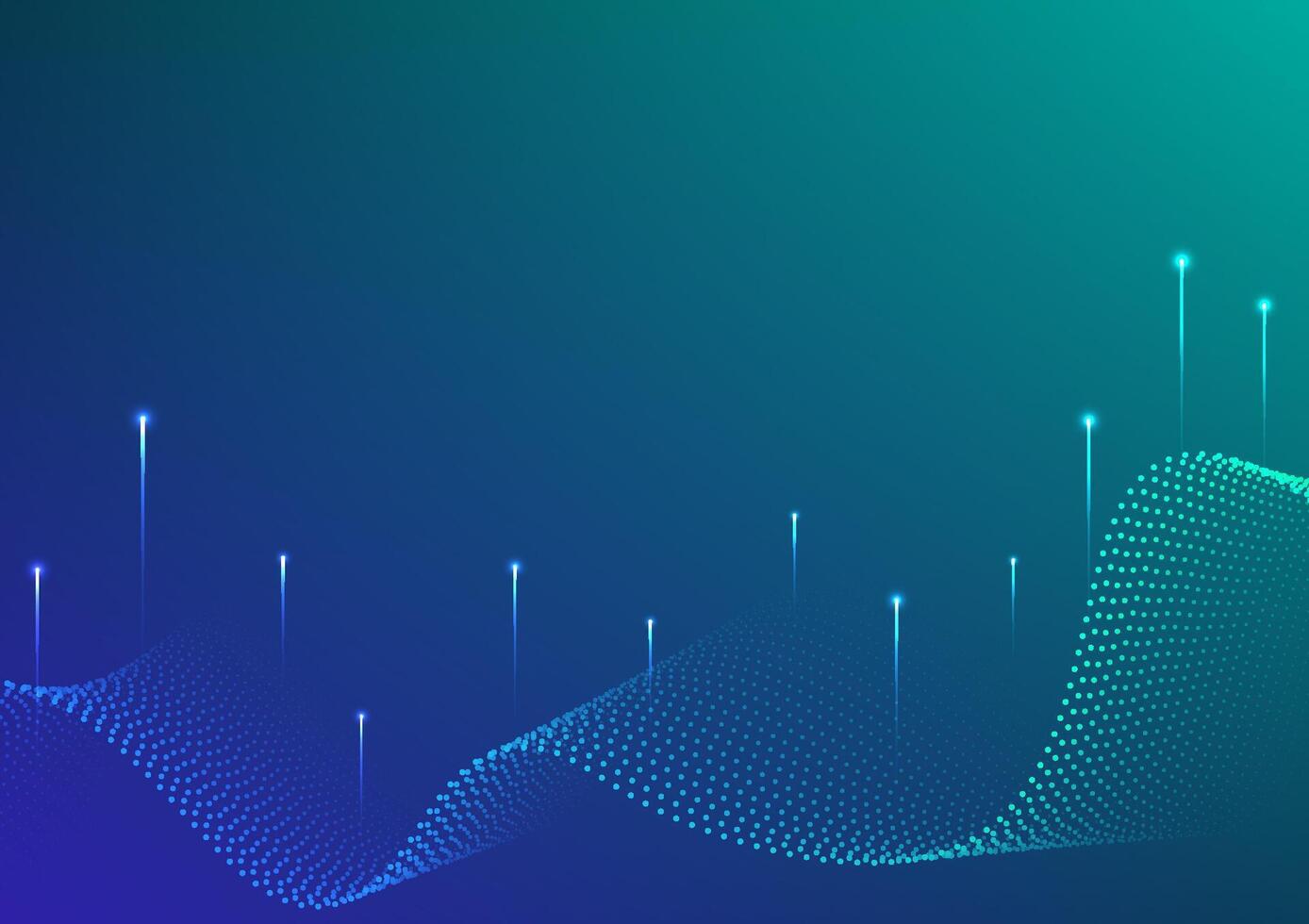 Abstract wave line data futuristic technology background concept. Design for futuristic, fiber optic, wave, telecoms, digital, internet, online, network. vector