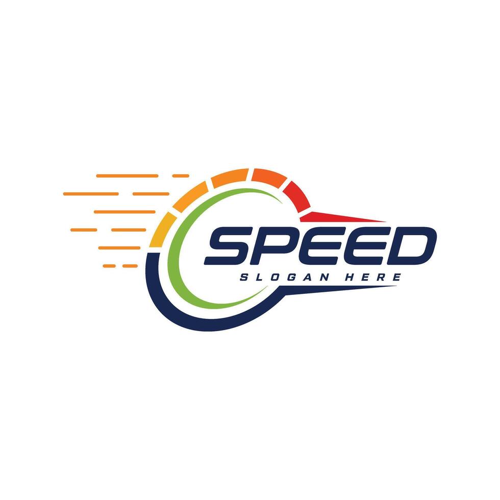 SPEED RPM LOGO TEMPLATE vector
