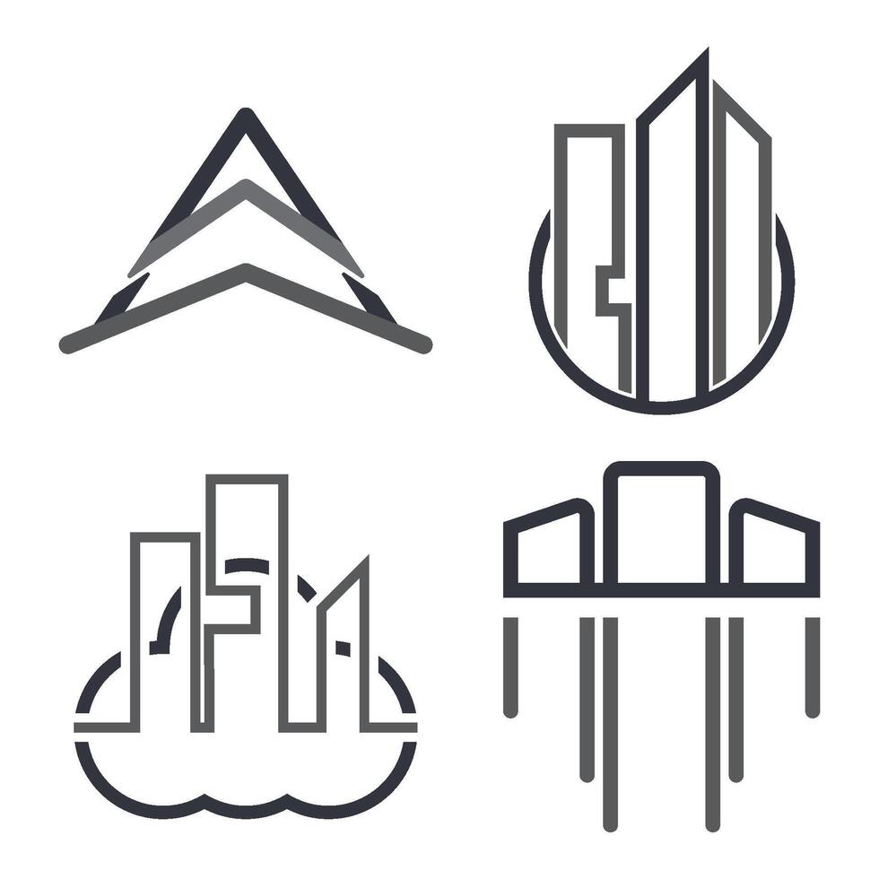 City Template Icon vector
