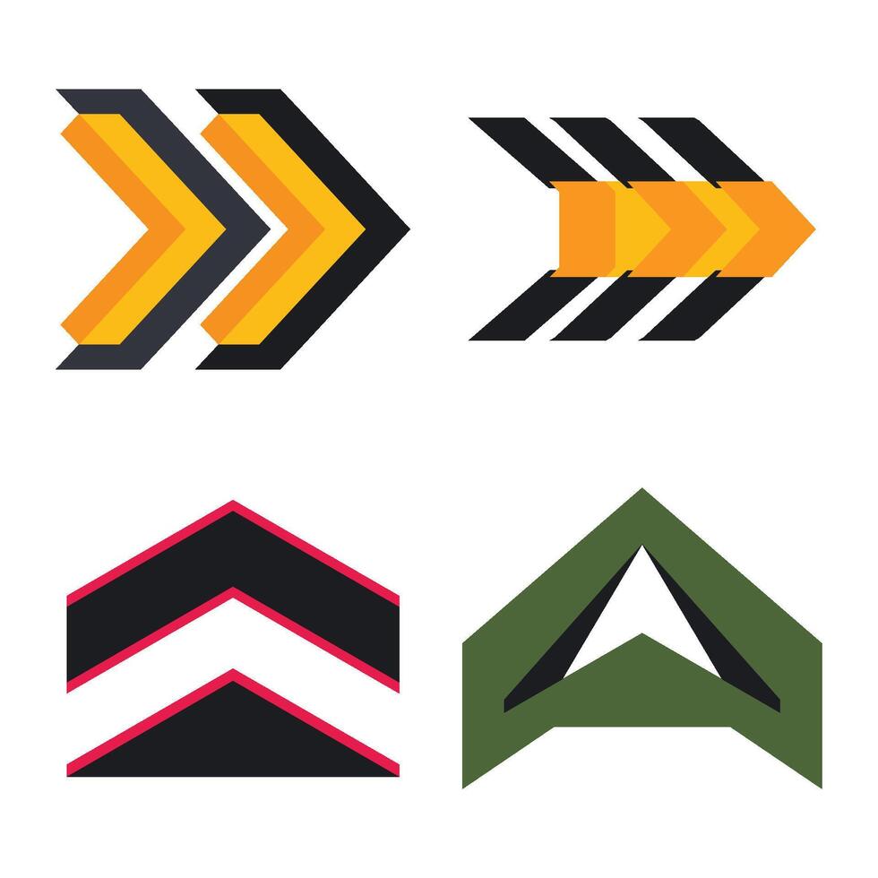 Arrow Template Icon vector