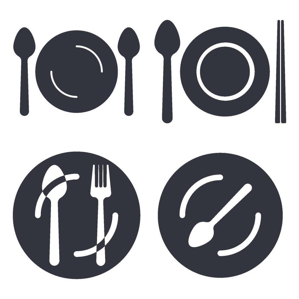 Food Logo Template Icon vector