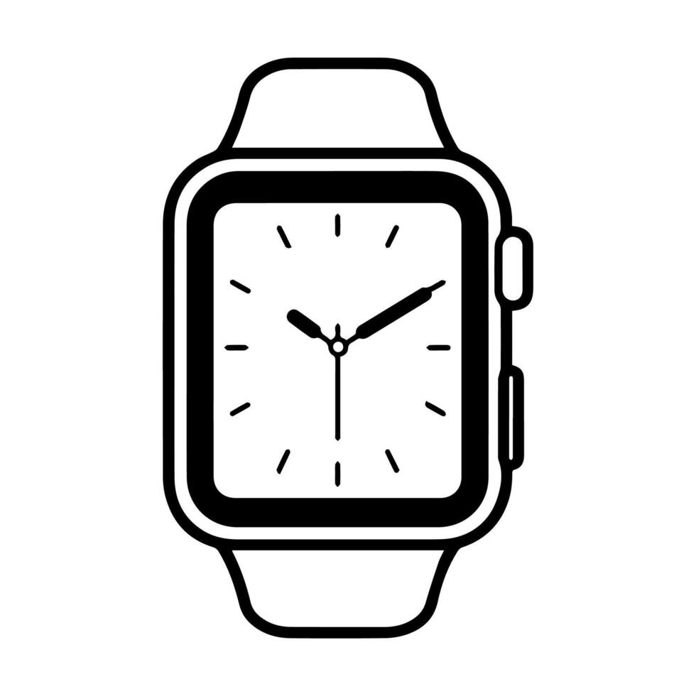 Smart watch icon illustration vector